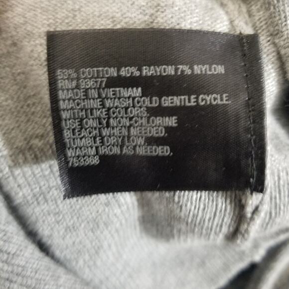 WORTHINGTON grey‎ top size large - Picture 7 of 8